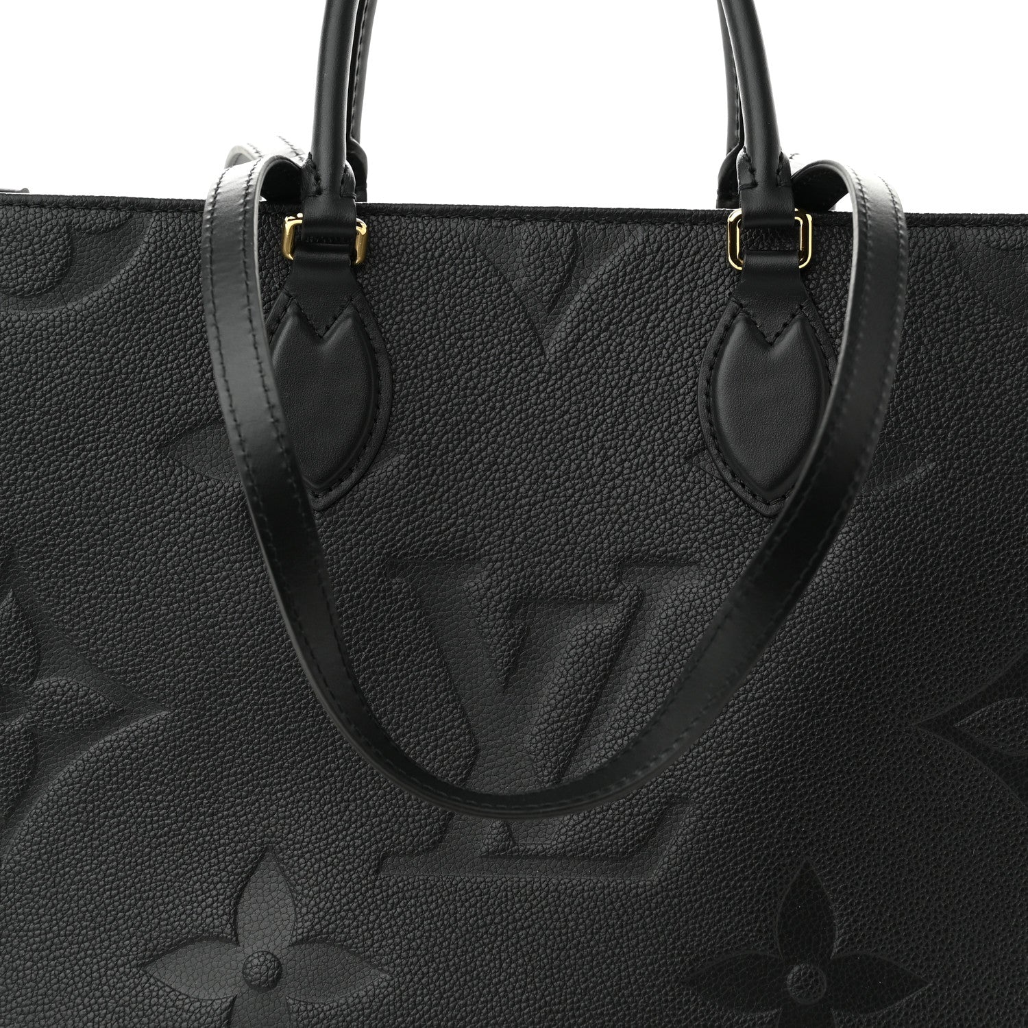 Louis Vuitton Empreinte Monogram Giant Onthego MM Black 7 of 9