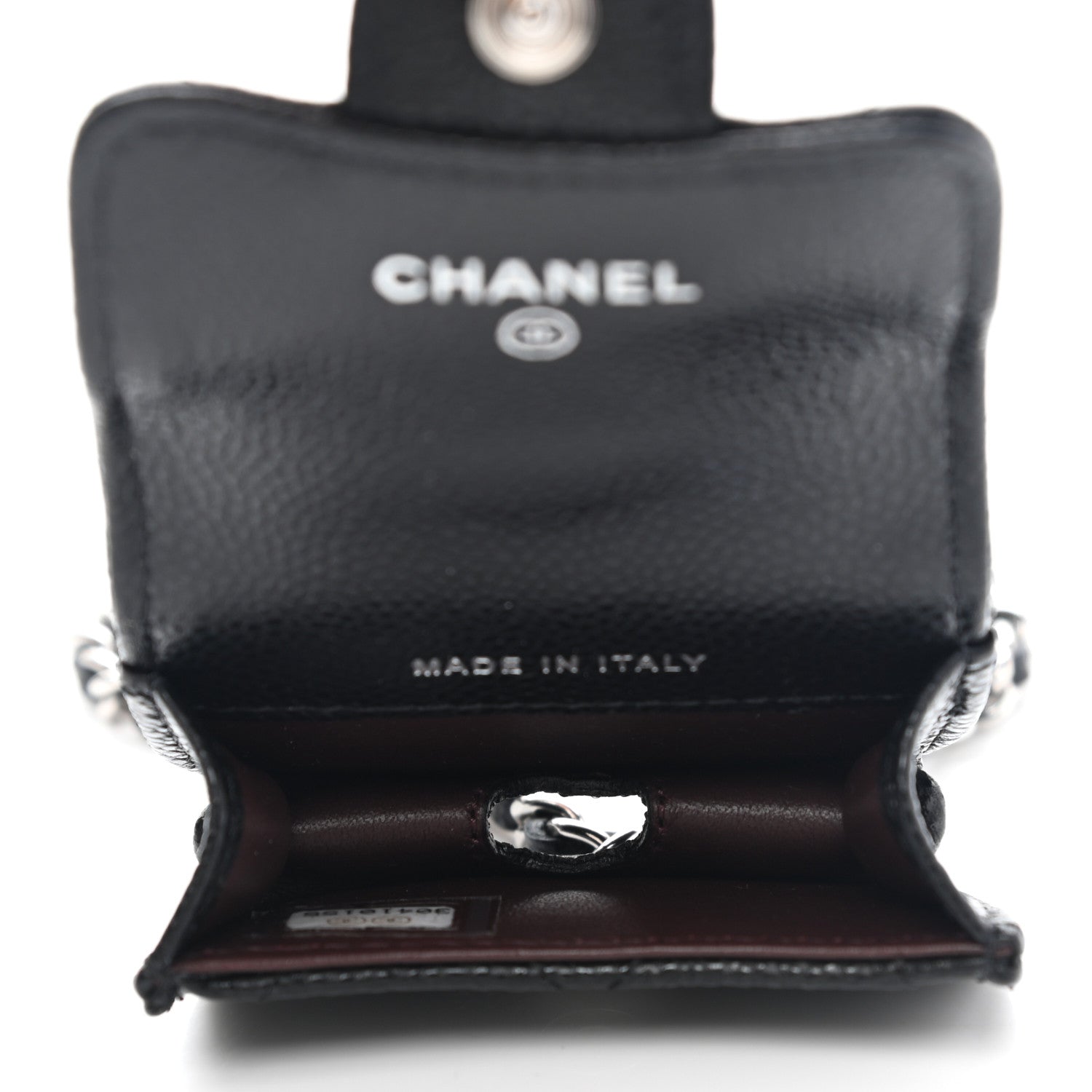 Chanel Caviar Quilted Airpods Pro Case Black 5 of 10