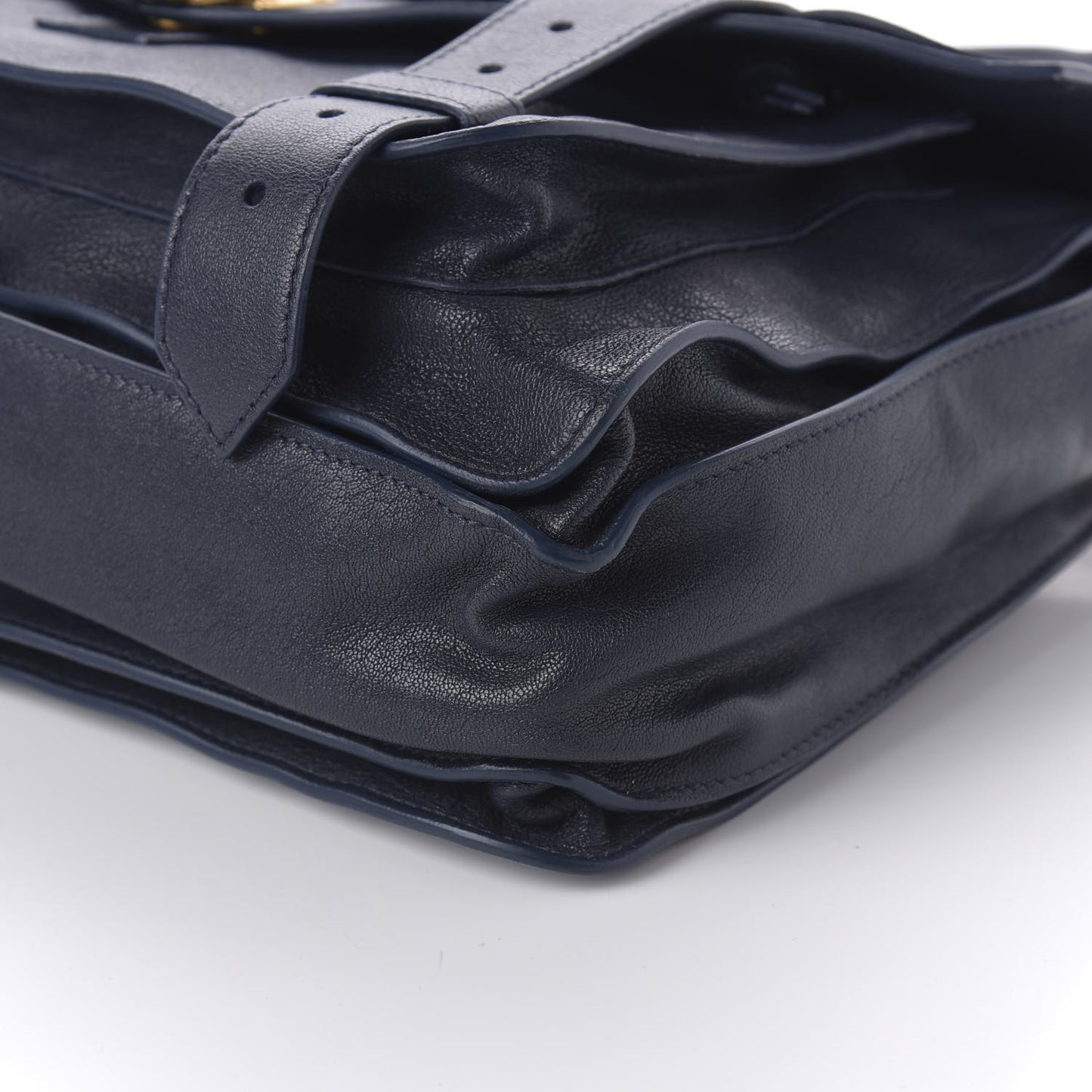 Lambskin Medium PS1 Satchel Midnight