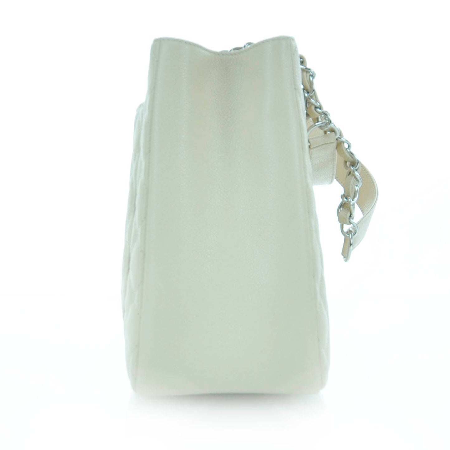 Caviar Grand Shopping Tote GST Beige Clair