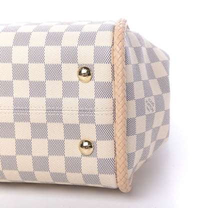 Louis Vuitton Damier Azur Propriano Rose Ballerine 9 of 10
