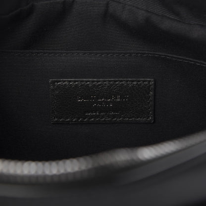 Saint Laurent Calfskin Matelasse Monogram Lou Camera Bag Black 8 of 9