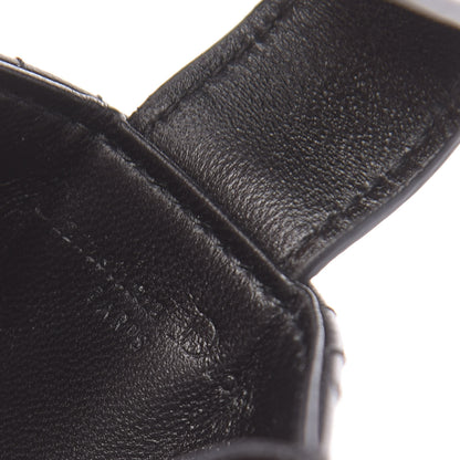 Christian Dior Lambskin Cannage Lady Dior 5-Gusset Card Holder Black 6 of 7