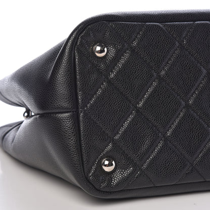 Chanel Caviar Timeless CC Soft Tote Black 9 of 10
