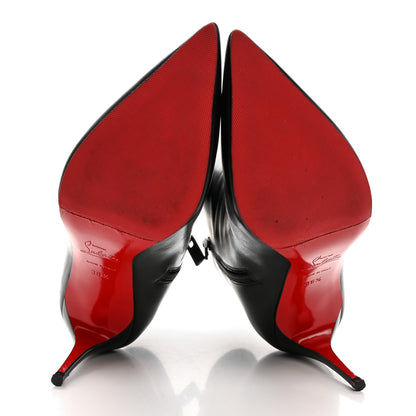 Christian Louboutin Calfskin So Kate Booty Ankle Boots 36.5 Black 5 of 7