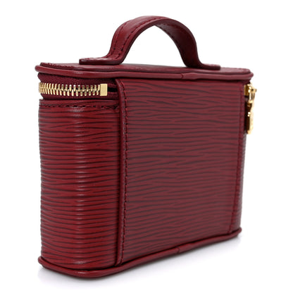 Louis Vuitton Epi Nice Beauty Monogram Rouge 3 of 9