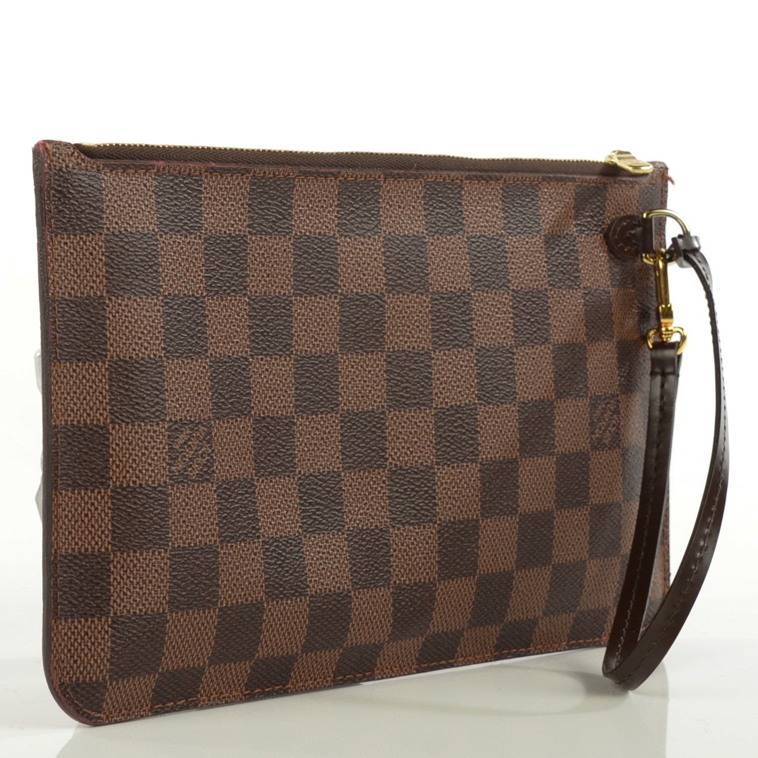 Louis Vuitton Damier Ebene Neverfull MM GM Pochette 3 of 9