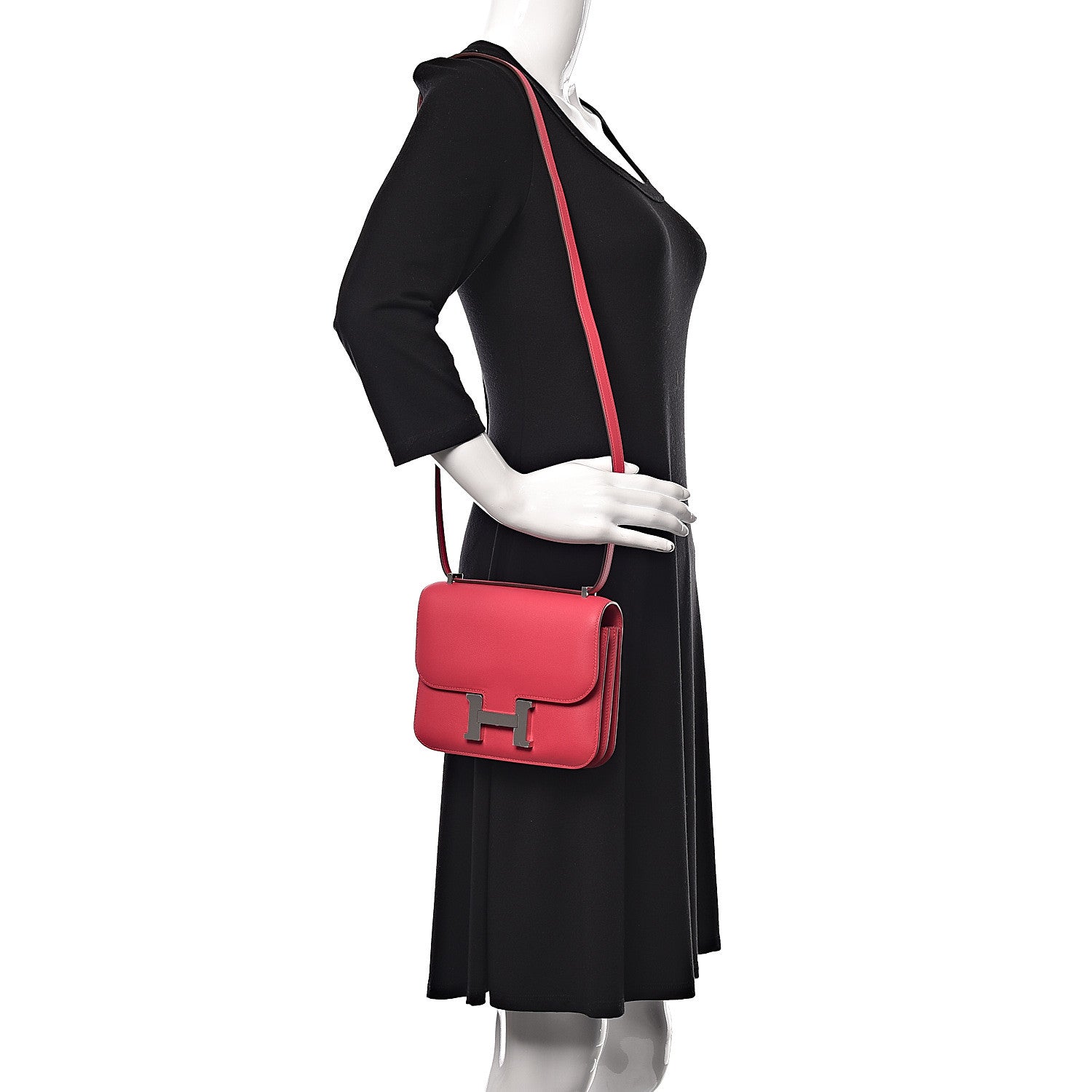 Hermes Swift Constance 18 Rose Extreme 2 of 23