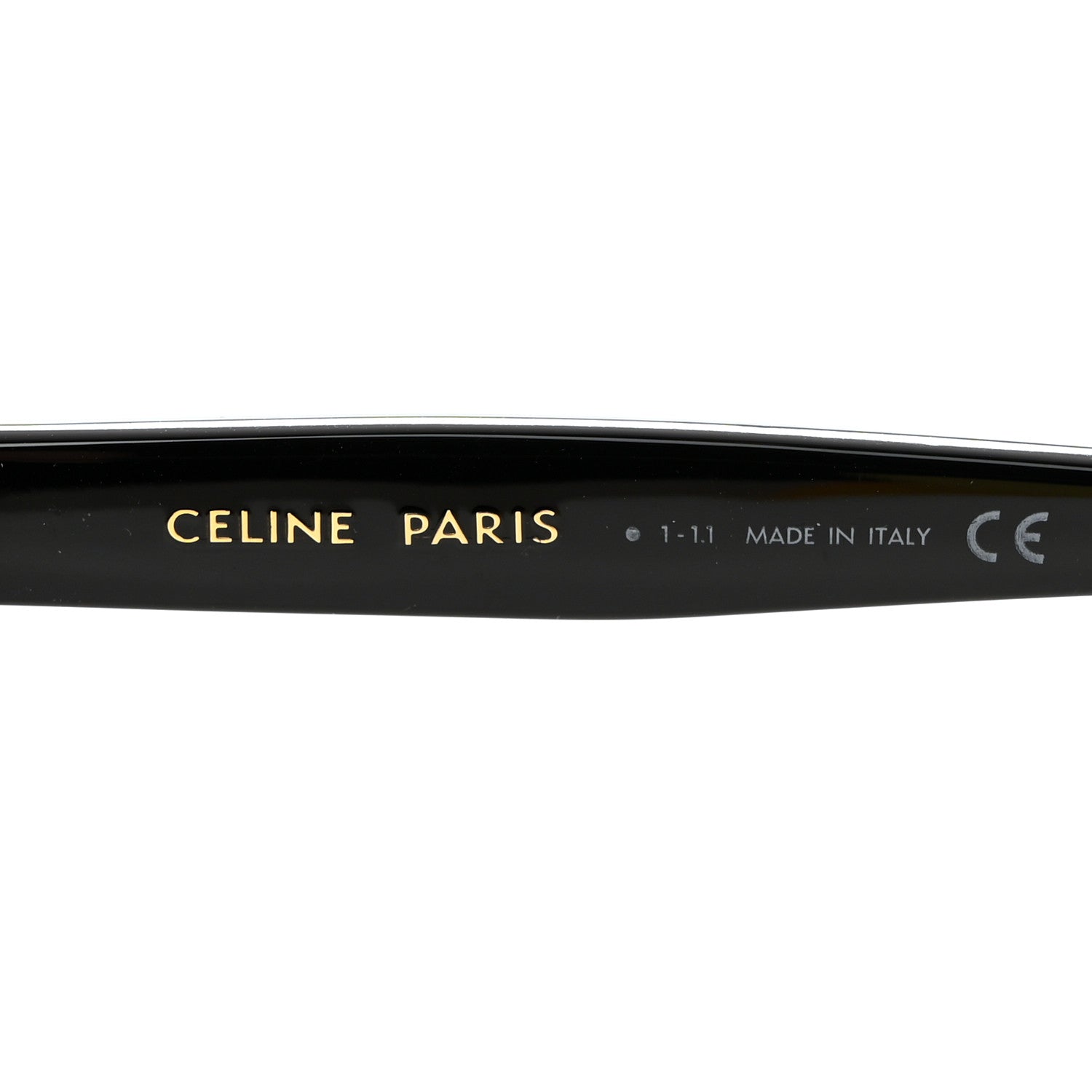 Celine Acetate Cat Eye Sunglasses CL40187I Black 6 of 6