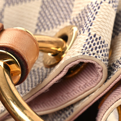 Louis Vuitton Damier Azur Graceful MM Rose Ballerine 14 of 16