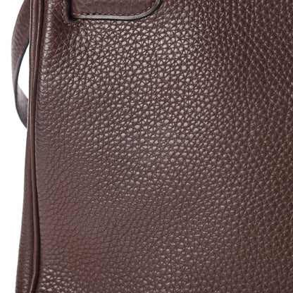 Hermes Togo Kelly Retourne 32 Chocolate 9 of 13