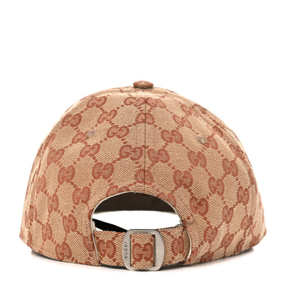 Gucci X MLB Monogram NY Yankees Baseball Hat 57-61 Beige Ruggine 3 of 8