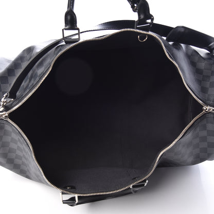 Louis Vuitton Damier Graphite Keepall Bandouliere 55 5 of 10