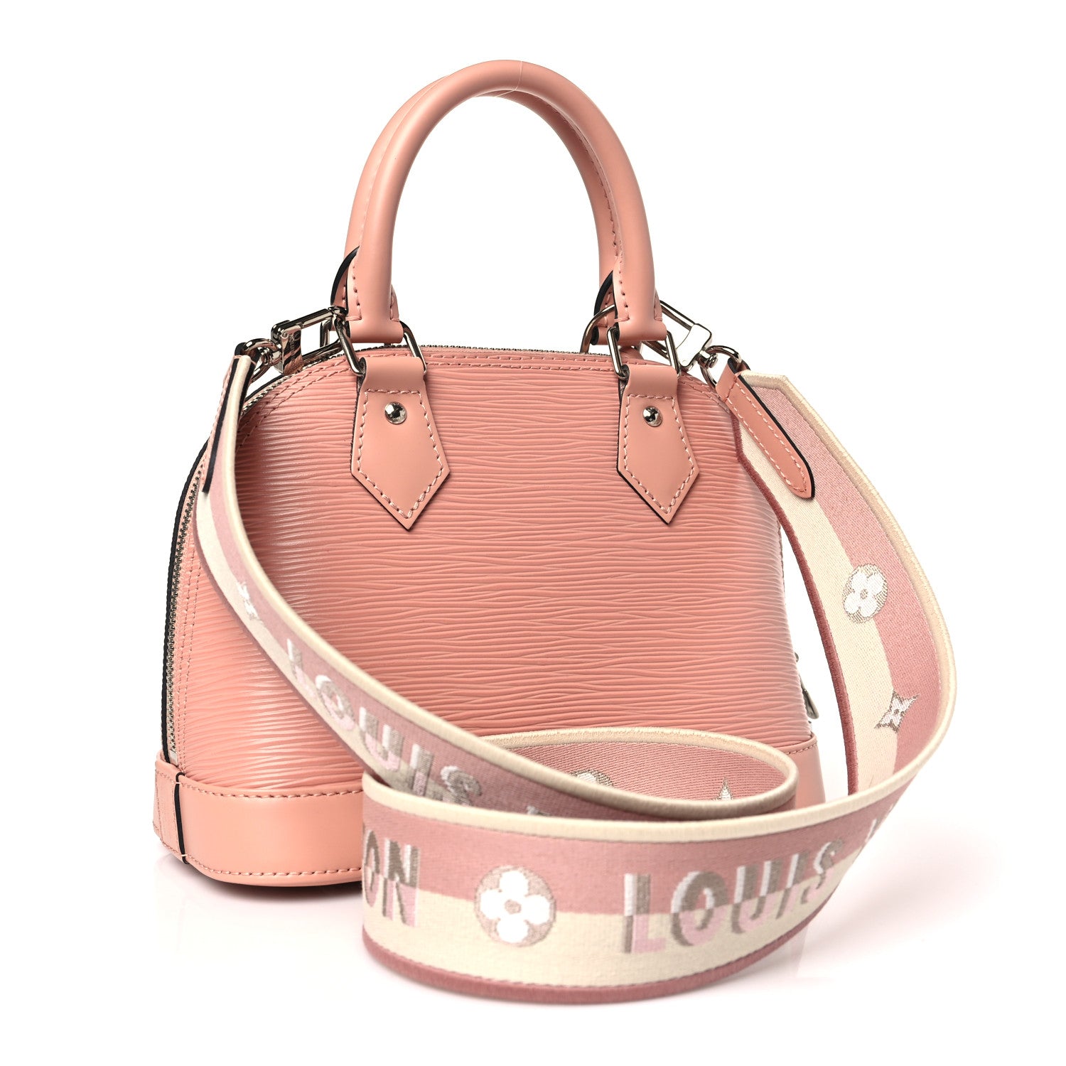 Louis Vuitton Epi Jacquard Alma BB Rose Trianon 3 of 8