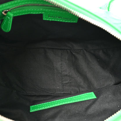 Balenciaga Agneau Arena Small Le Cagole Shoulder Bag Vivid Green 5 of 13