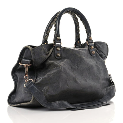 Balenciaga Agneau Giant 12 Rose Gold Hardware City Gris Tarmac 3 of 26