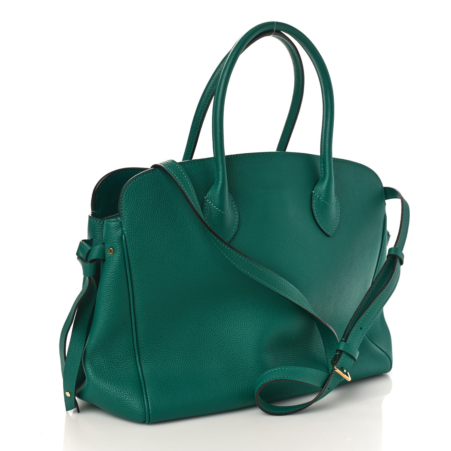 Louis Vuitton LOUIS VUITTON Veau Nuage Milla MM Emeraude 3 of 9