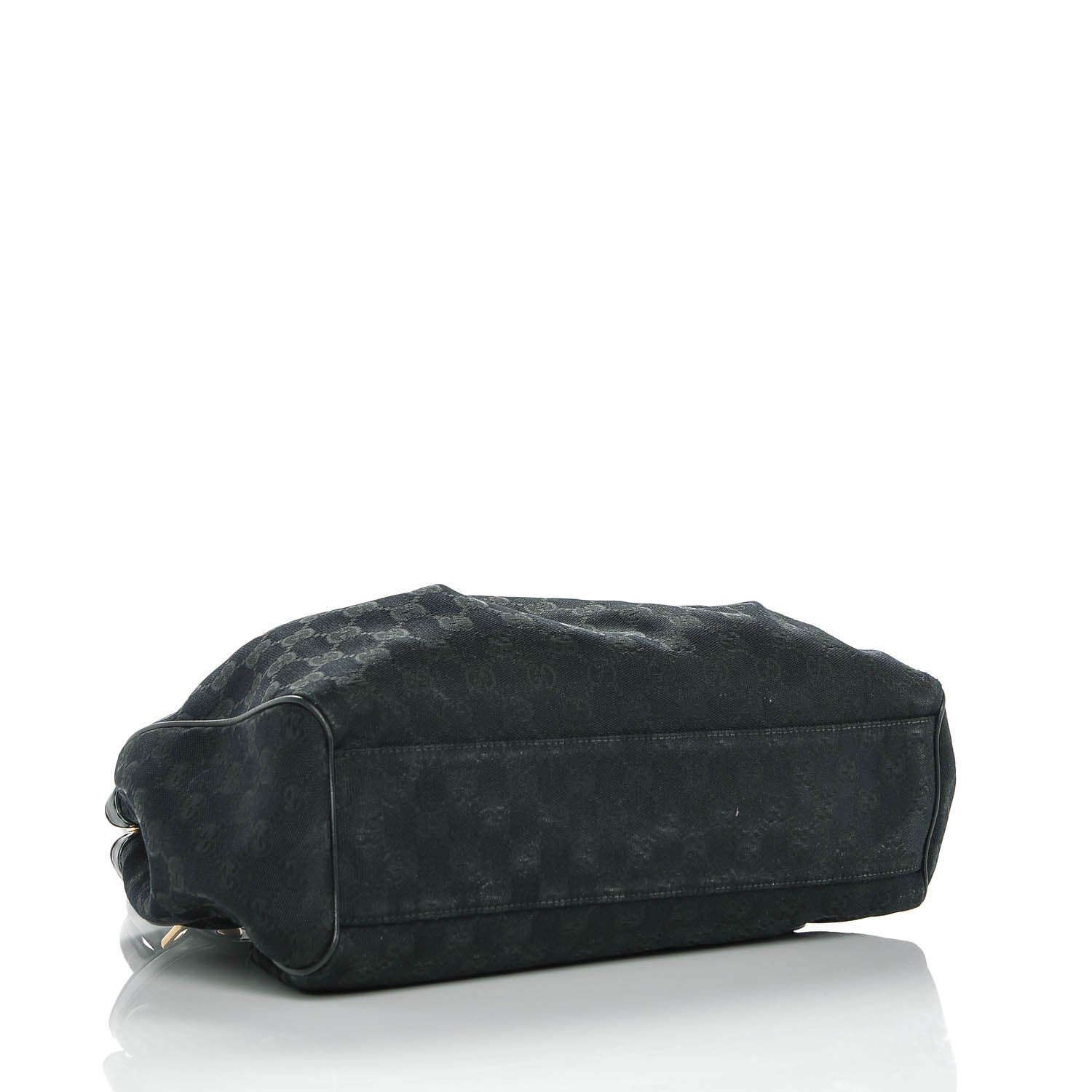 Gucci Monogram Medium Sukey Tote Black 4 of 6