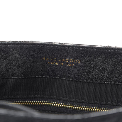 Marc Jacobs Lambskin Quilted Large Baroque Single Flap Bag Black 6 of 9