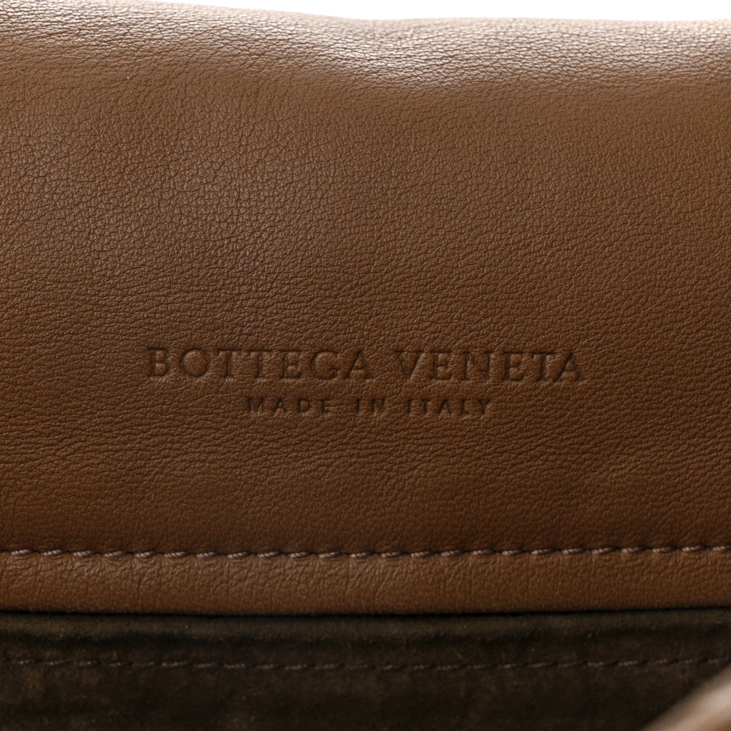 Bottega Veneta Nappa Intrecciato Messenger Bag Light Brown 6 of 11