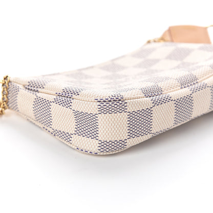 Louis Vuitton Damier Azur Mini Pochette Accessories 8 of 9