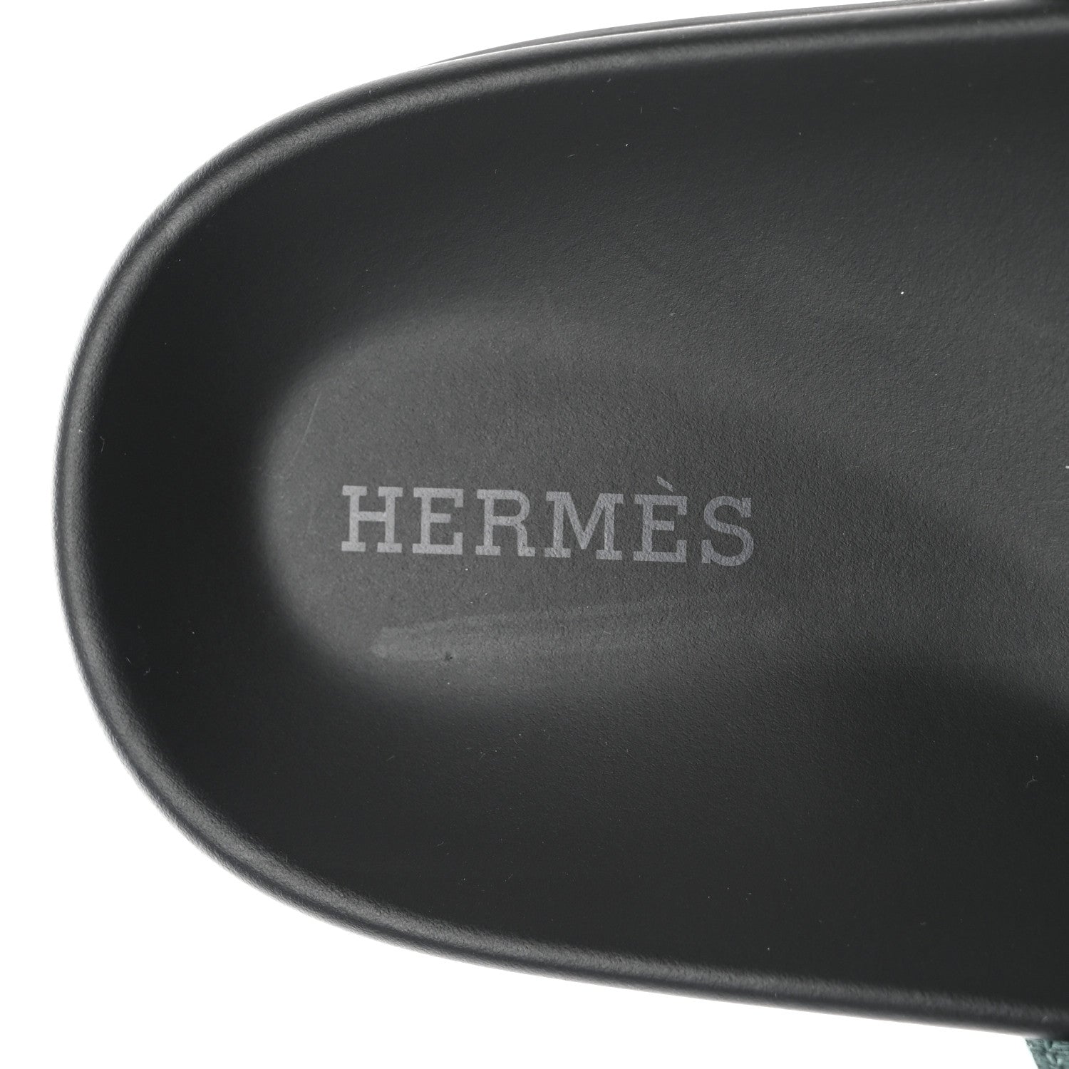 Hermes Epsom Womens Chypre Sandals 37 Bleu Cristaux 7 of 9