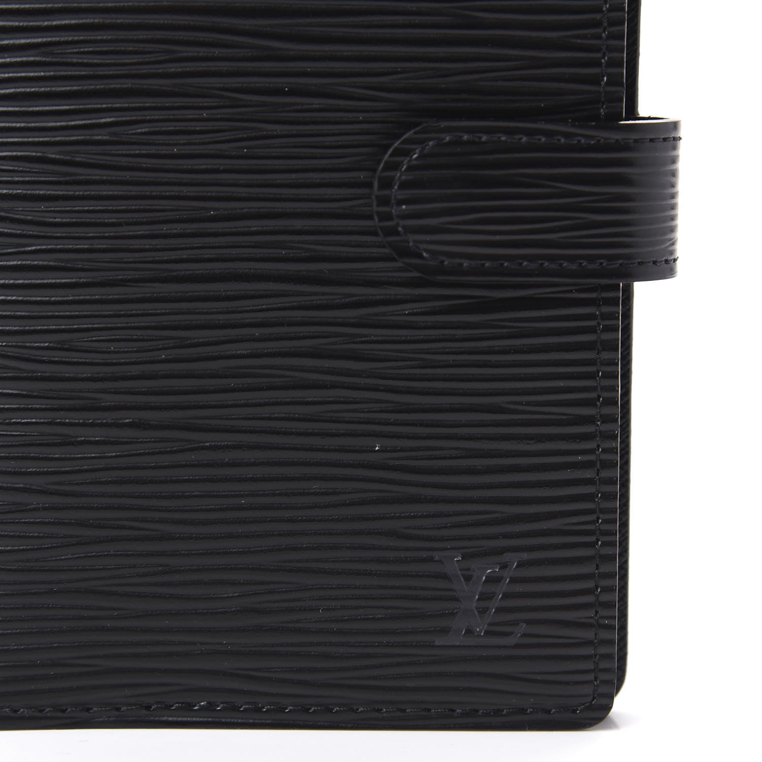 Louis Vuitton Epi Small Ring Agenda Cover Black 10 of 10