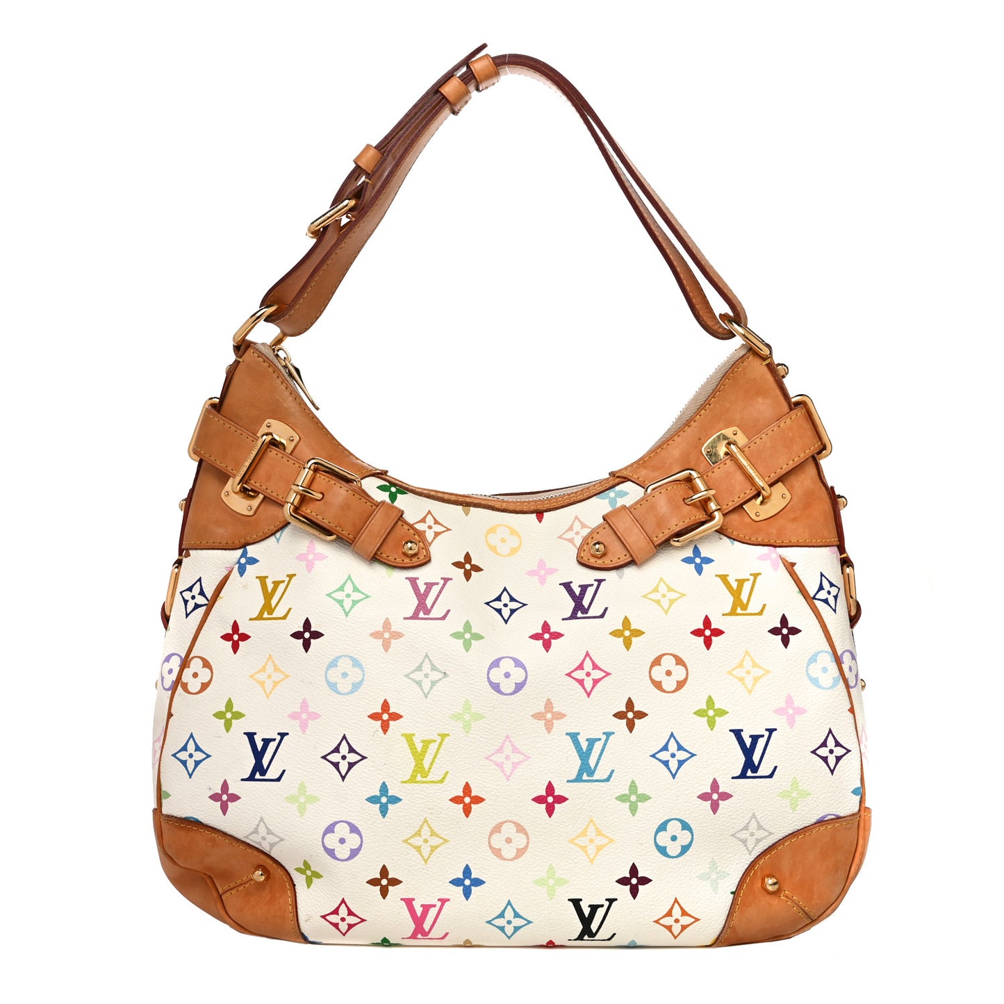 Monogram Multicolor Greta White