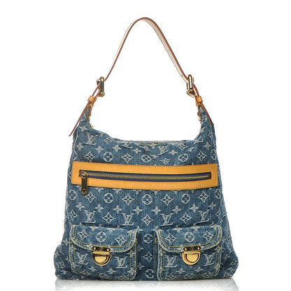 Louis Vuitton Denim Baggy GM Blue 1 of 8