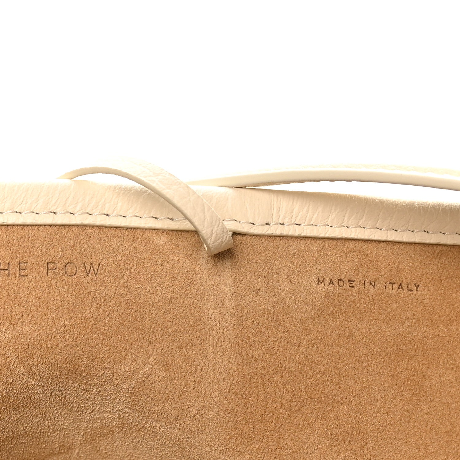 The Row Grained Calfskin Medium N/S Park Tote Ivory 6 of 9