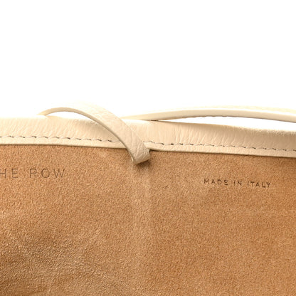 The Row Grained Calfskin Medium N/S Park Tote Ivory 6 of 9