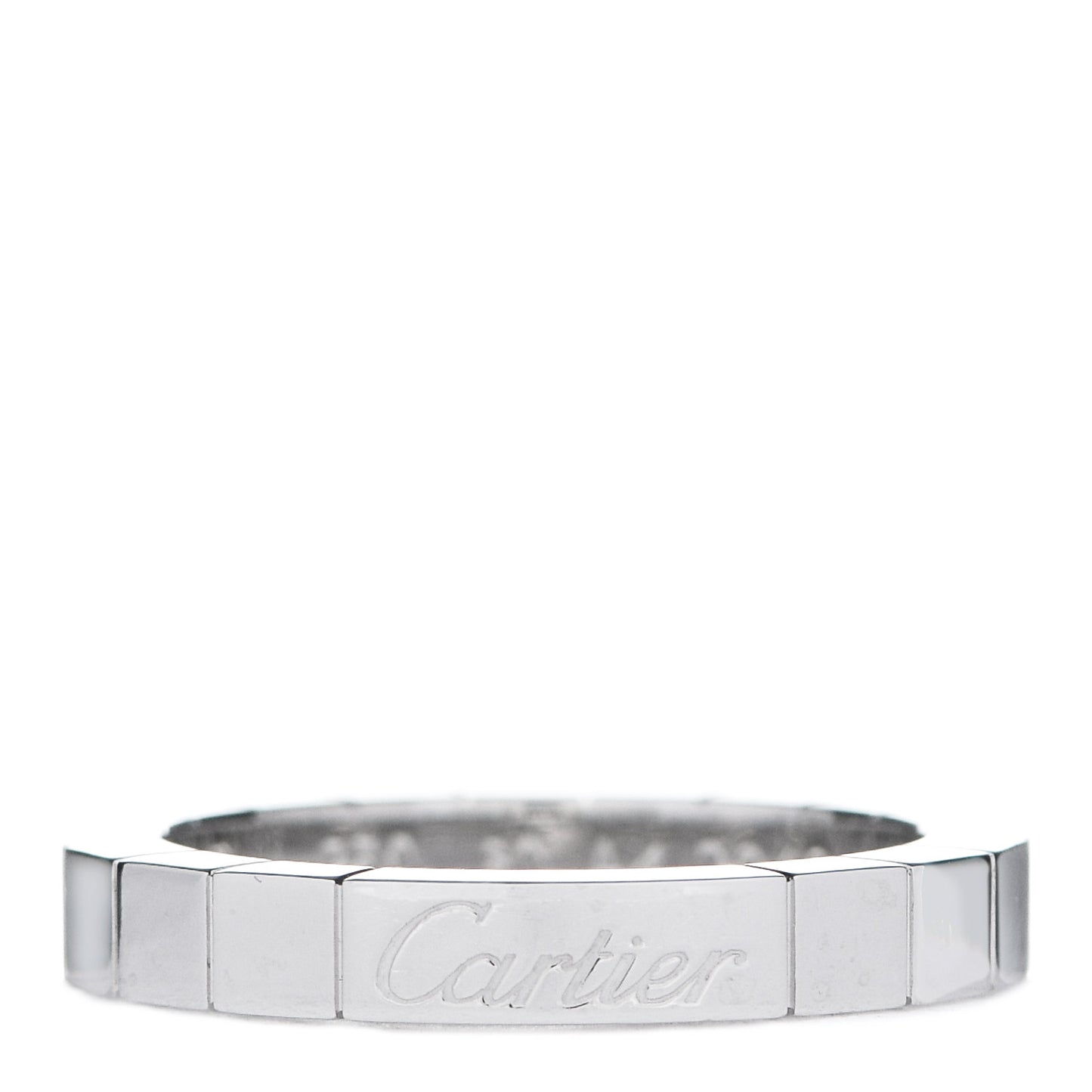 18K White Gold Lanieres Ring 50 5.25