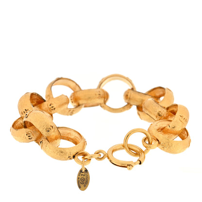 Chanel CC Ring Bracelet Gold 2 of 3