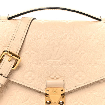 Louis Vuitton Empreinte Pochette Metis Creme 7 of 9