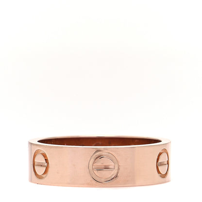 Cartier 18K Pink Gold 5.5mm LOVE Ring 53 6.25 3 of 5