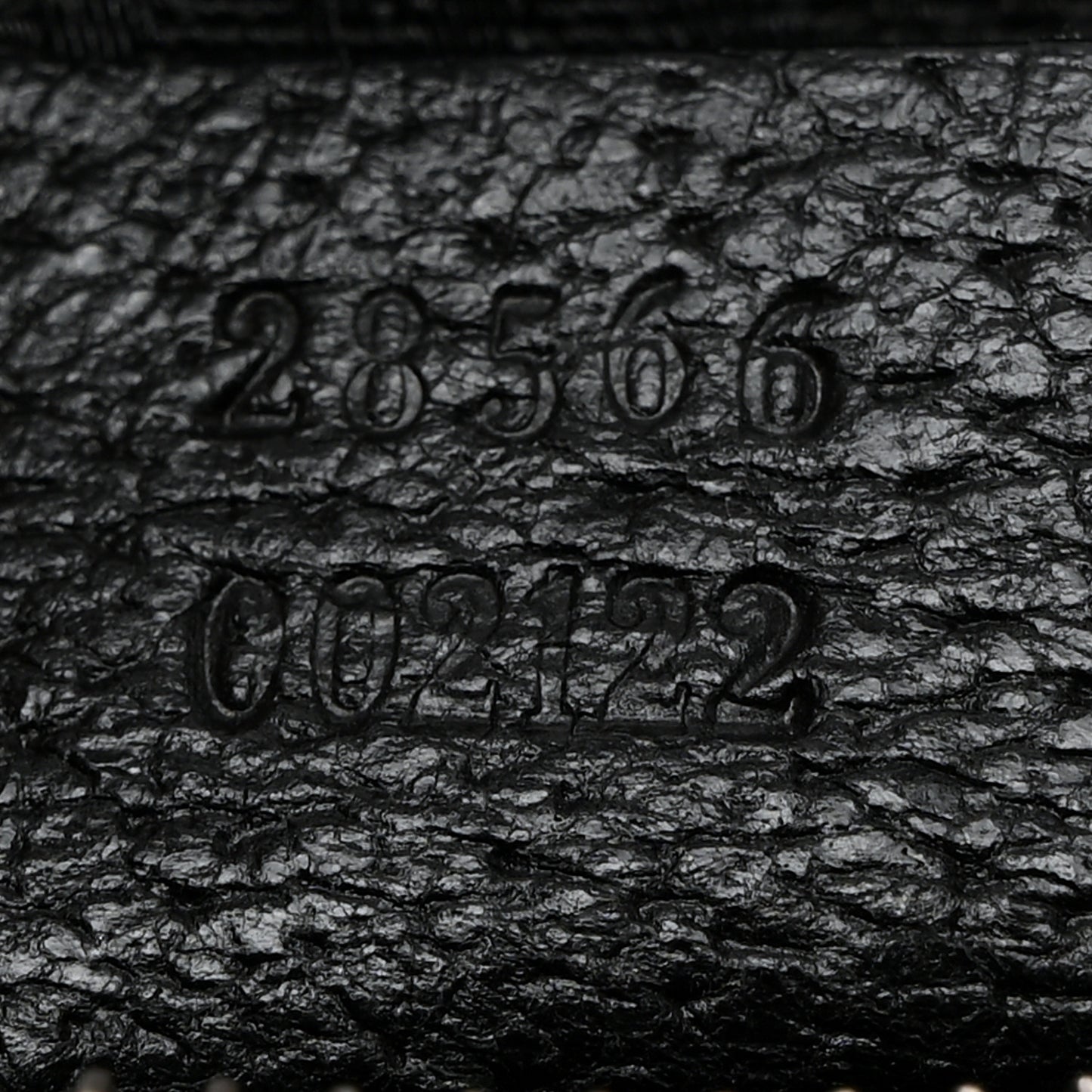 GG Monogram Double Pocket Belt Bag Black