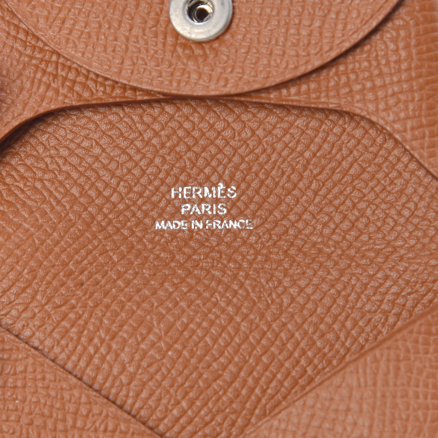 Hermes Epsom Bastia Coin Purse Gold 6 of 8