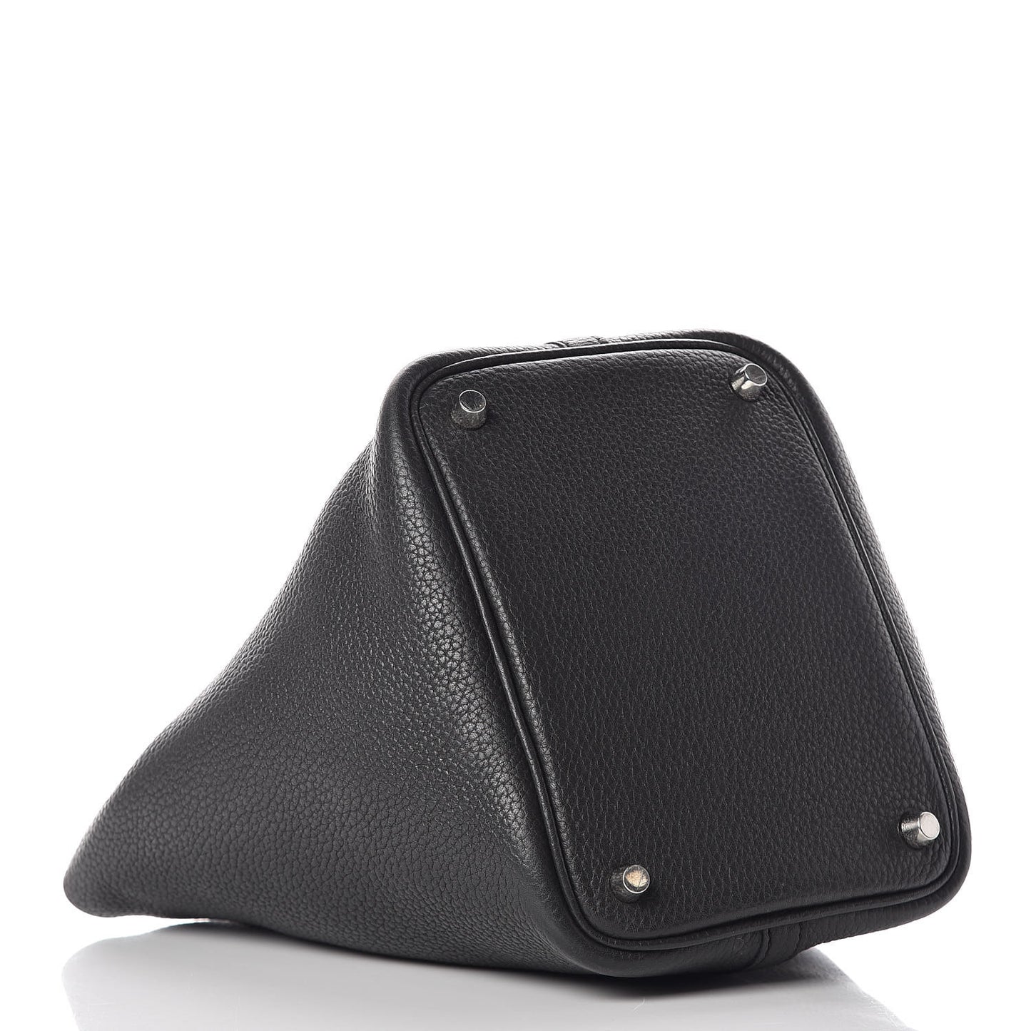 Taurillon Clemence Picotin Lock 18 PM Black