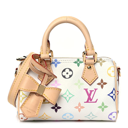 Louis Vuitton LV X TM Monogram Multicolor Nano Speedy White 1 of 10