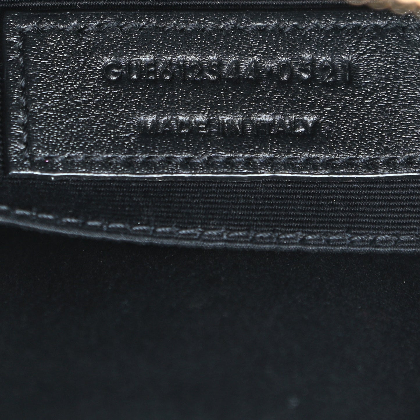 Calfskin Matelasse Monogram Lou Camera Bag Black