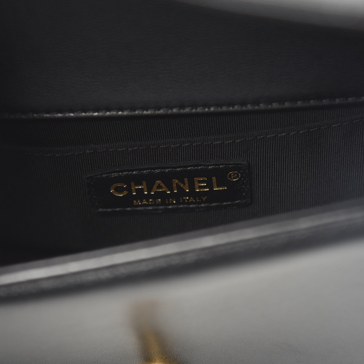 Chanel Lambskin Quilted Small Boy Flap Black 6 of 11