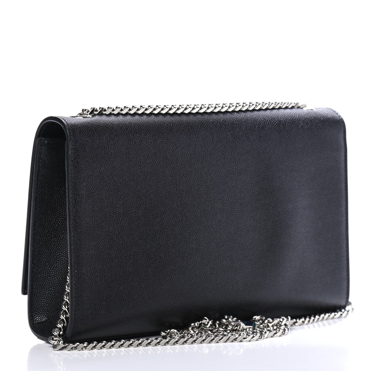 Grain De Poudre Medium Classic Monogram Kate Satchel Black