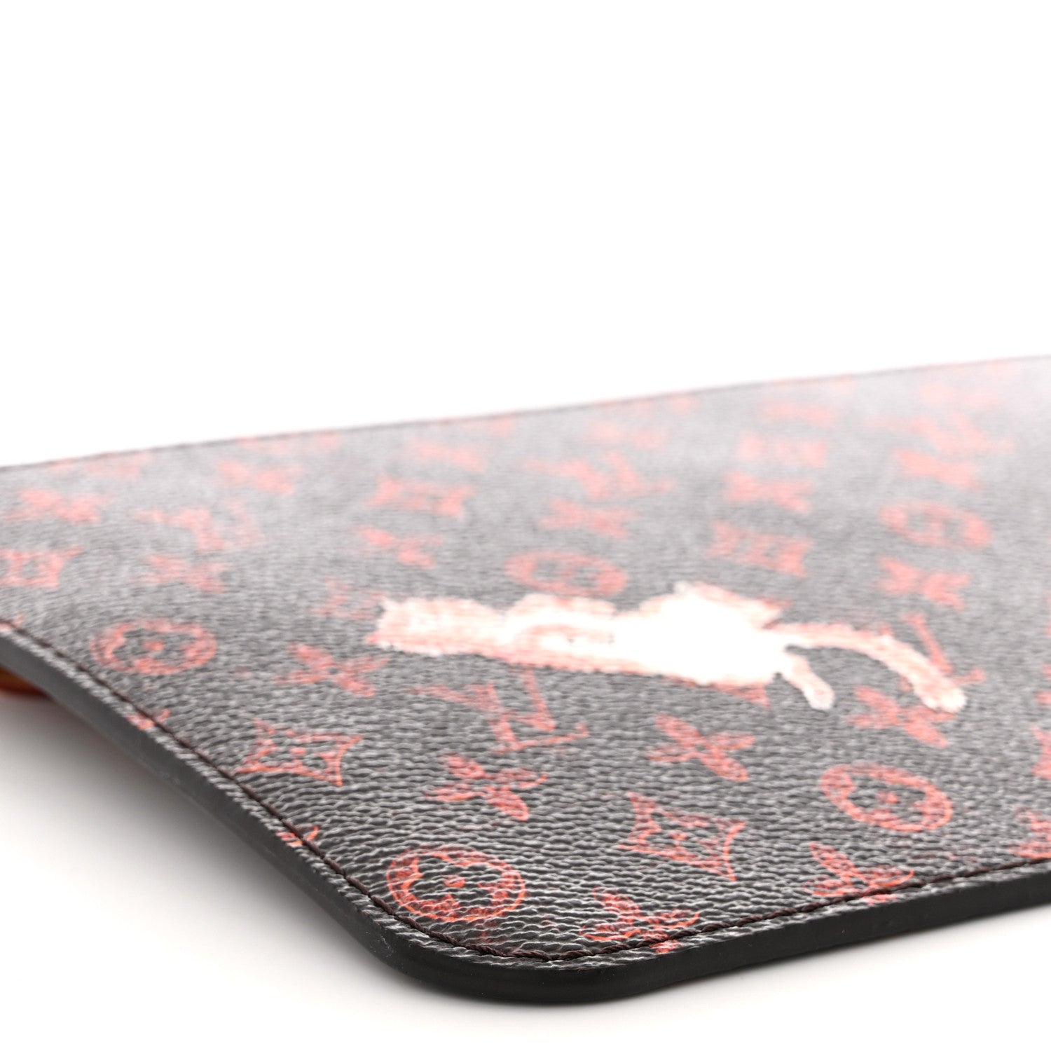 Louis Vuitton Catogram Neverfull MM GM Pochette Marron 8 of 10