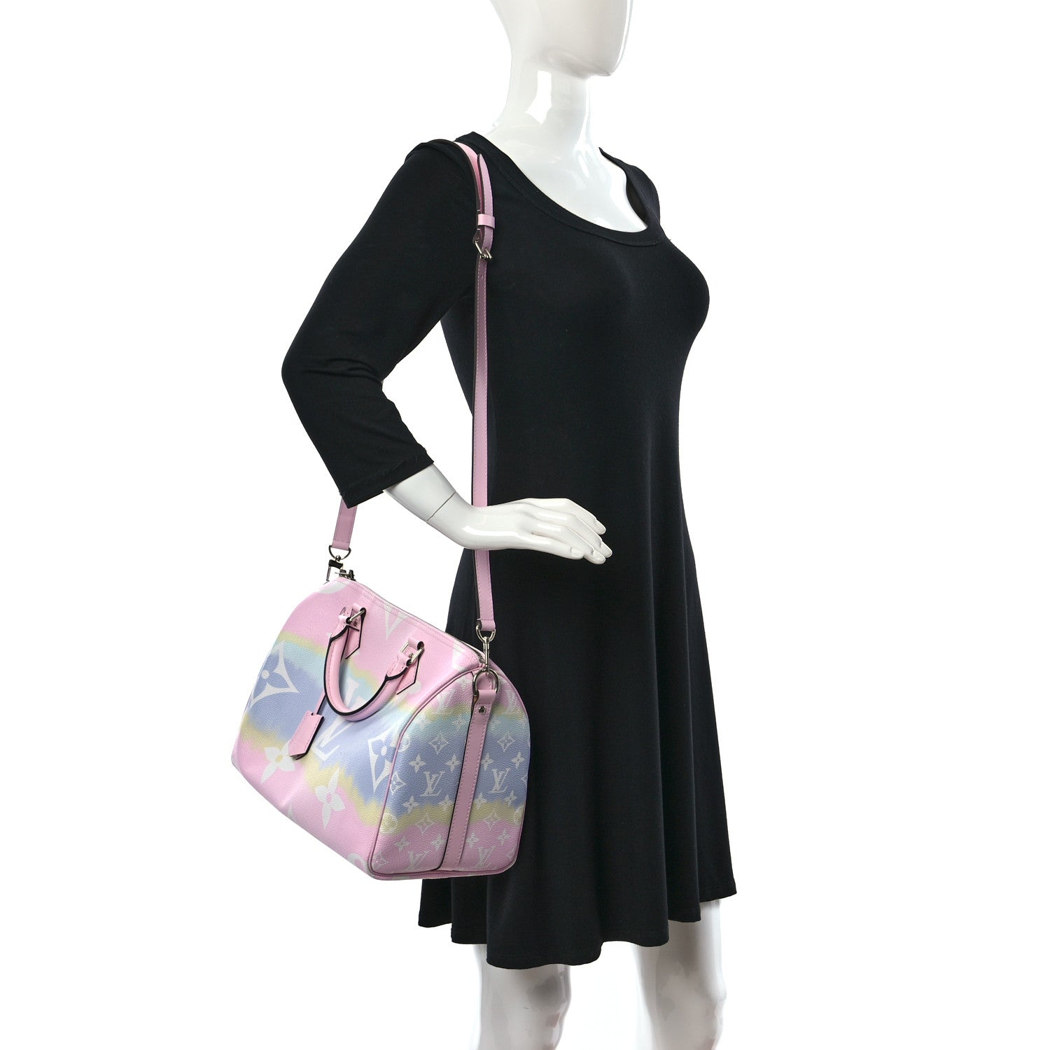 Louis Vuitton Monogram Escale Speedy Bandouliere 30 Pastel 2 of 10