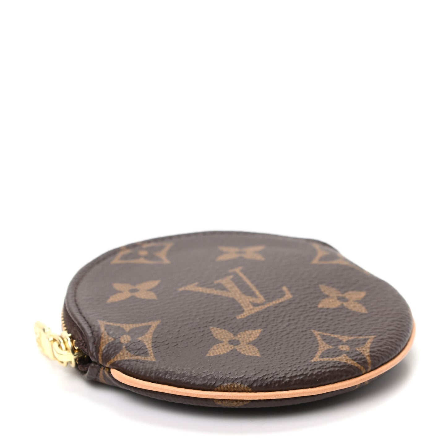 Monogram Round Coin Purse