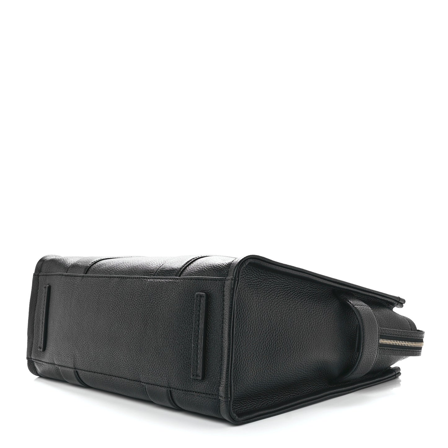 Grained Calfskin Large The Tote Bag Black