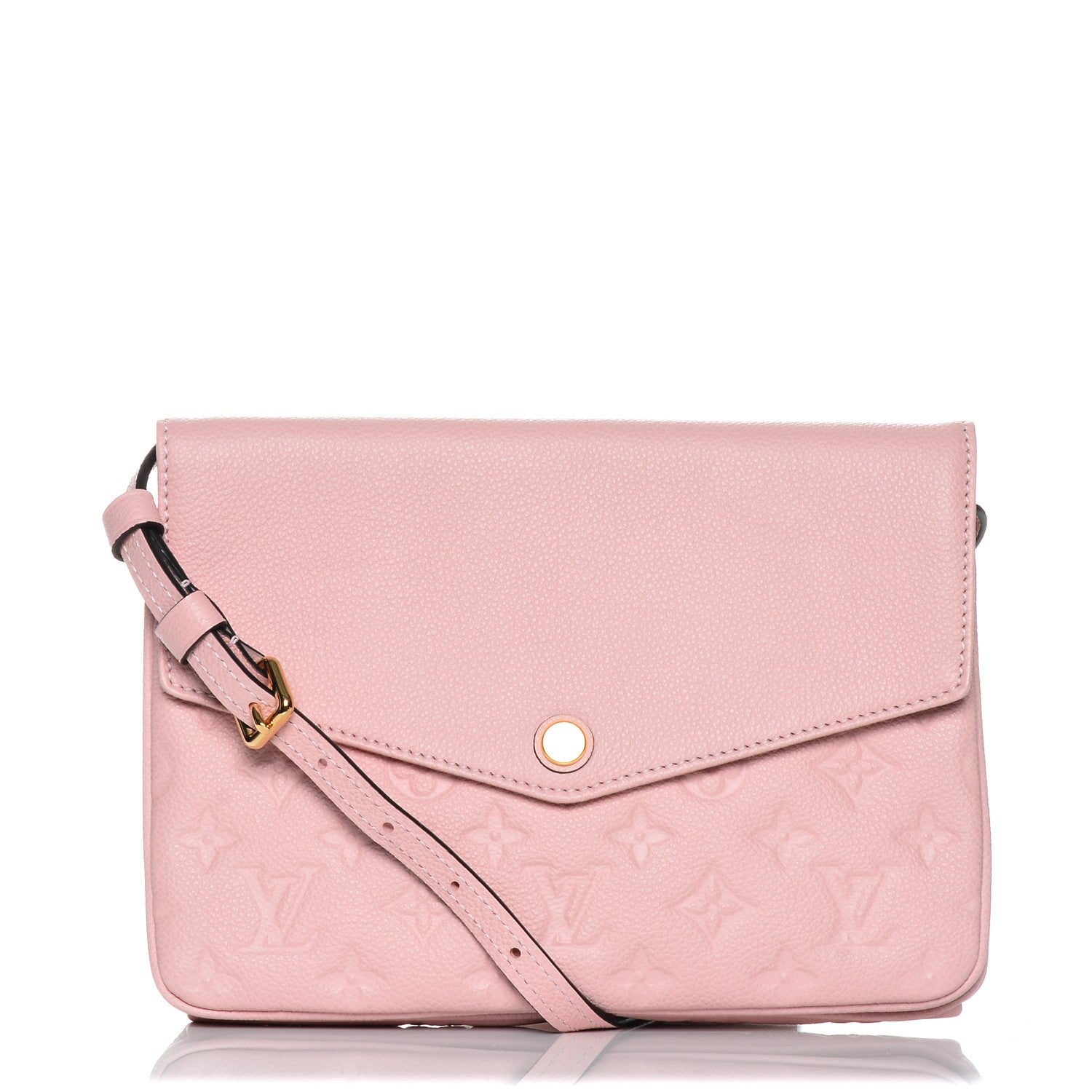 Louis Vuitton Empreinte Twice Rose Ballerine 1 of 7