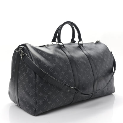Louis Vuitton Monogram Eclipse Keepall Bandouliere 55 2 of 8