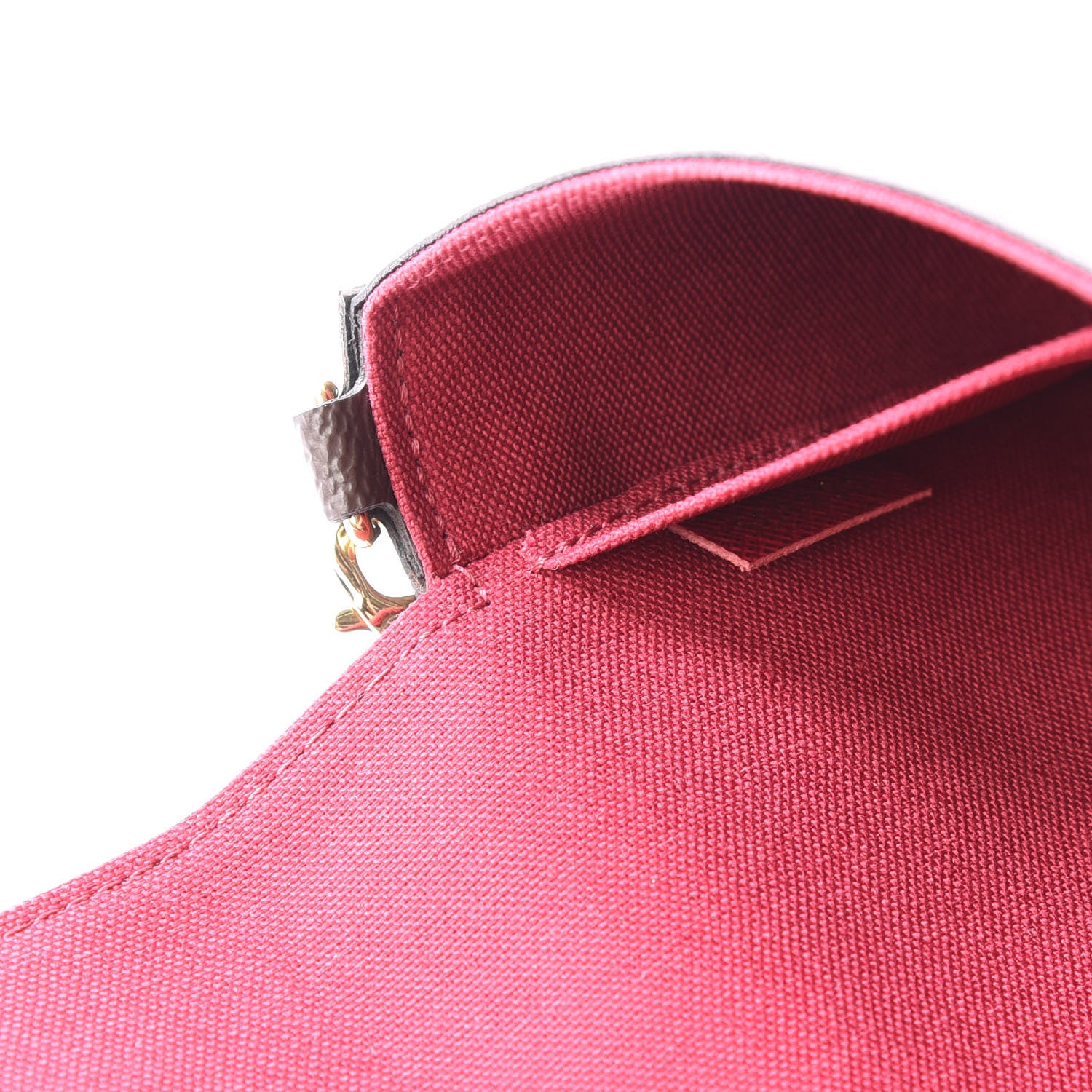 Louis Vuitton Monogram Pochette Felicie Chain Wallet Fuchsia 9 of 11