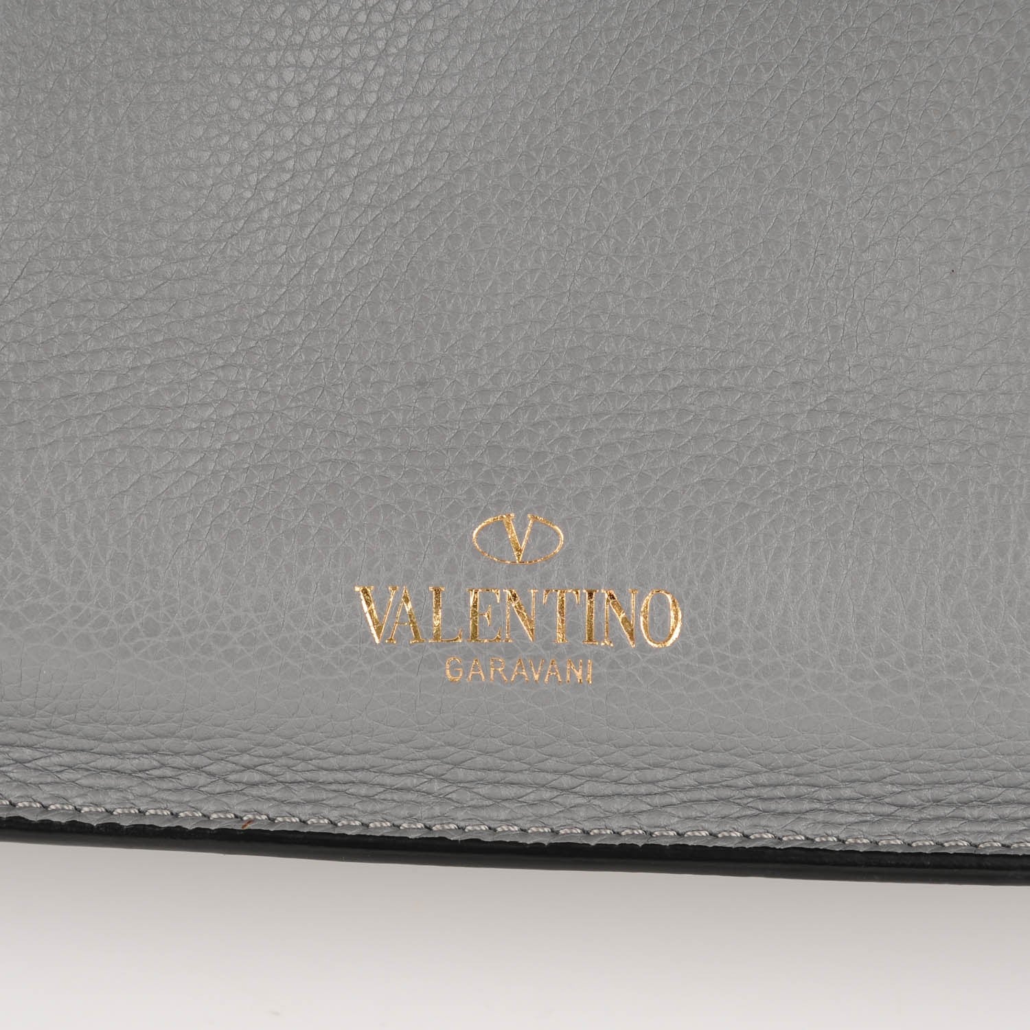Valentino Garavani Grained Calfskin Small To Be Cool Tote Grigio Perla 6 of 9